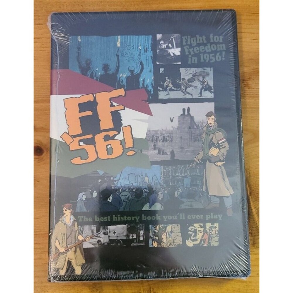 Sealed Hungarian Freedom Fighters FF ‘56 Interactive History Computer Game 2006